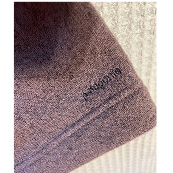 Patagonia Better Sweater Deep Purple Brown Cozy Button Up Peacoat Large - Picture 15 of 15